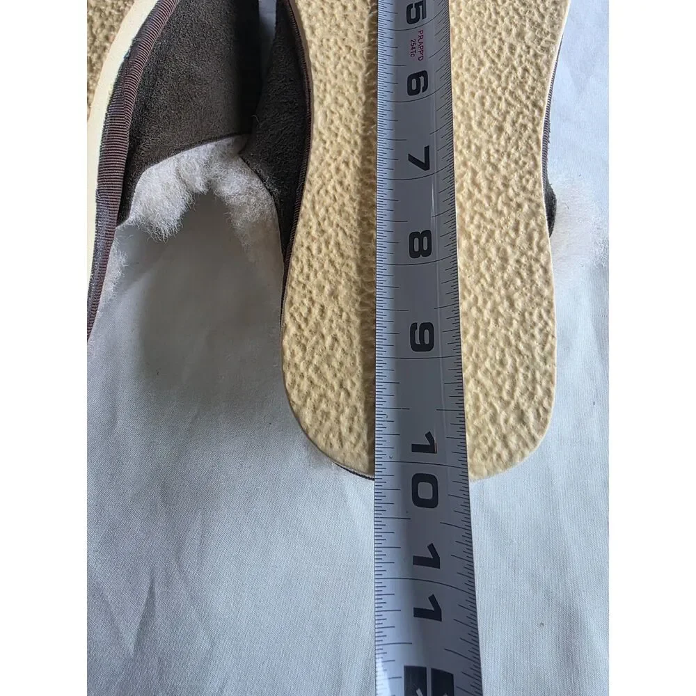 Celtic & Co Pure Sheepskin Suede Mules - Unworn - Mens 8.5/Womens 9.5
